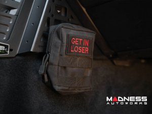 Toyota Tacoma Center Console Molle Panel - Device Mount Toyota Tacoma Center Console Molle Panel - Device Mount